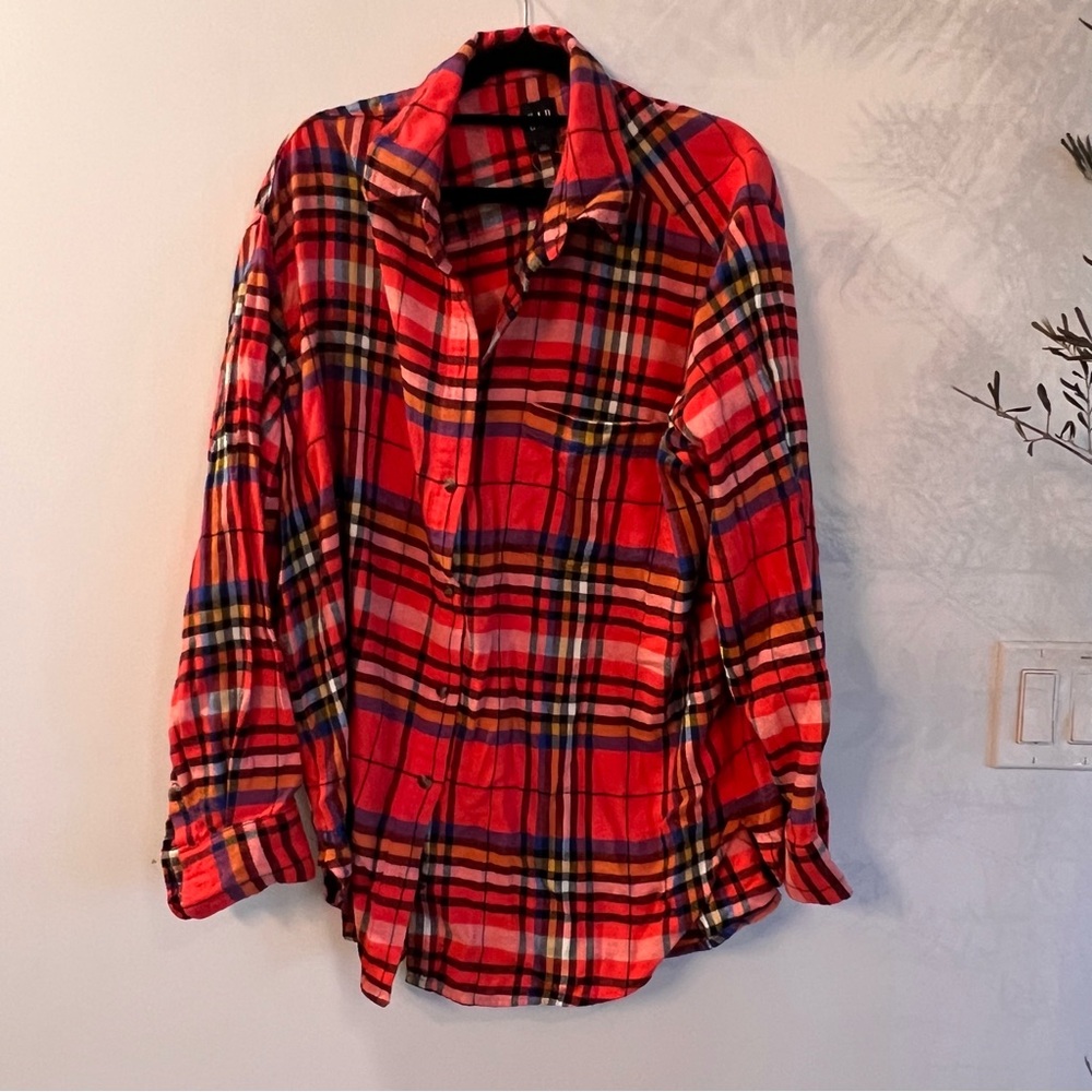 GAP Button Down Flannel - Size L